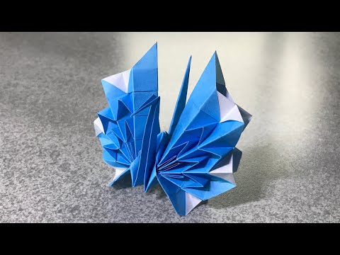 折り紙作品 船に乗る鶴 Origami Crane Arrangement 12
