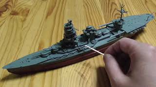 ニチモ30cm 航空戦艦 伊勢・日向【Nichimo Ise Hyuga】 - YouTube