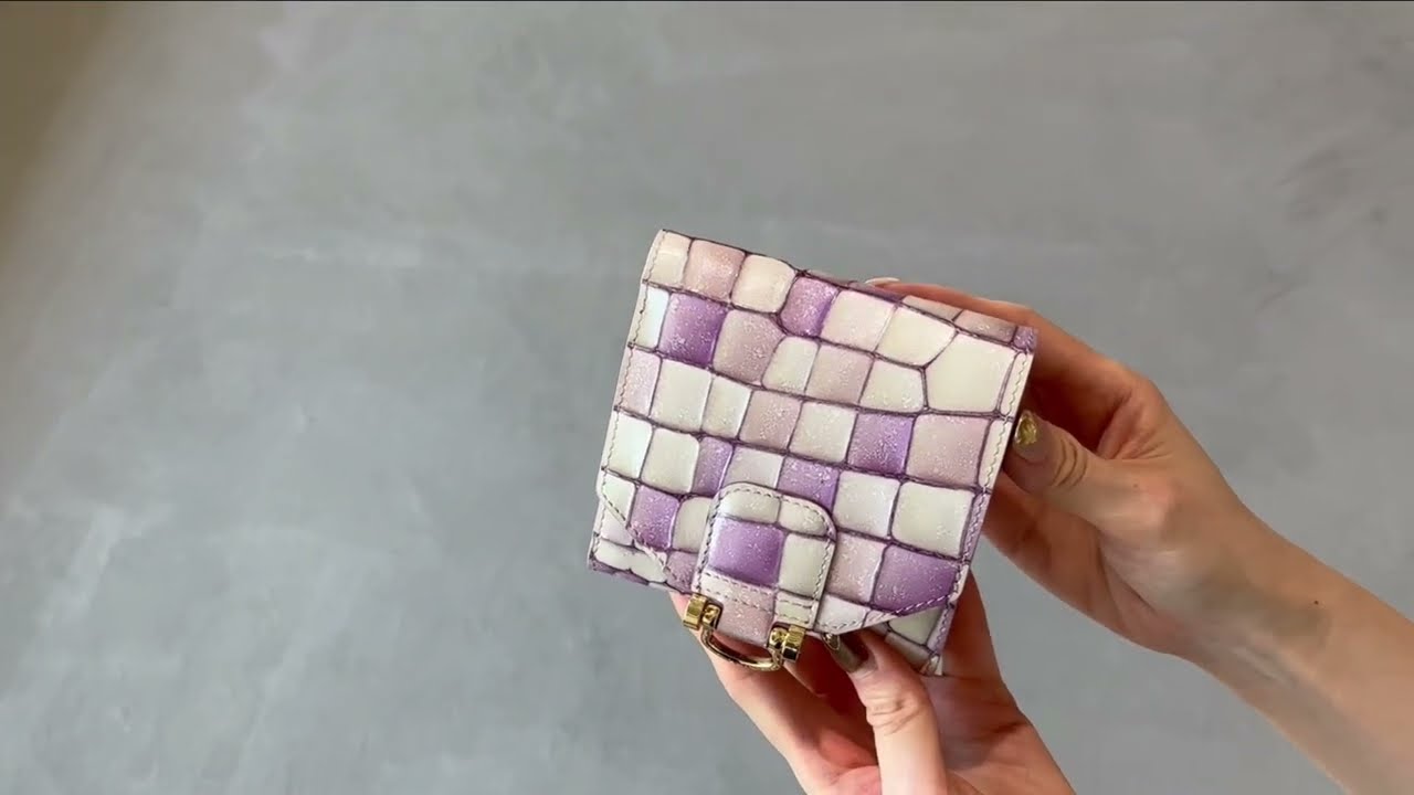 ロトロ・ヴィトロ / ロージーラベンダー｜大容量の二つ折り – ATAO