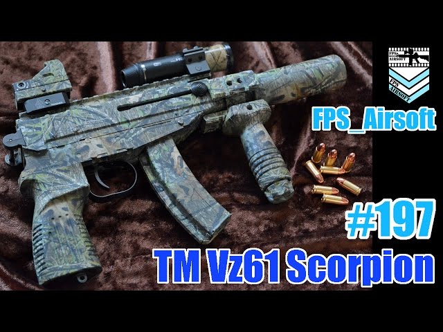 197 サバゲーをFPS風に撮ってみた 装備紹介 東京マルイ Scorpion Vz61