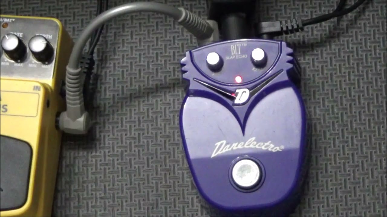 Danelectro BLT Slap Echo Demo And Review - YouTube