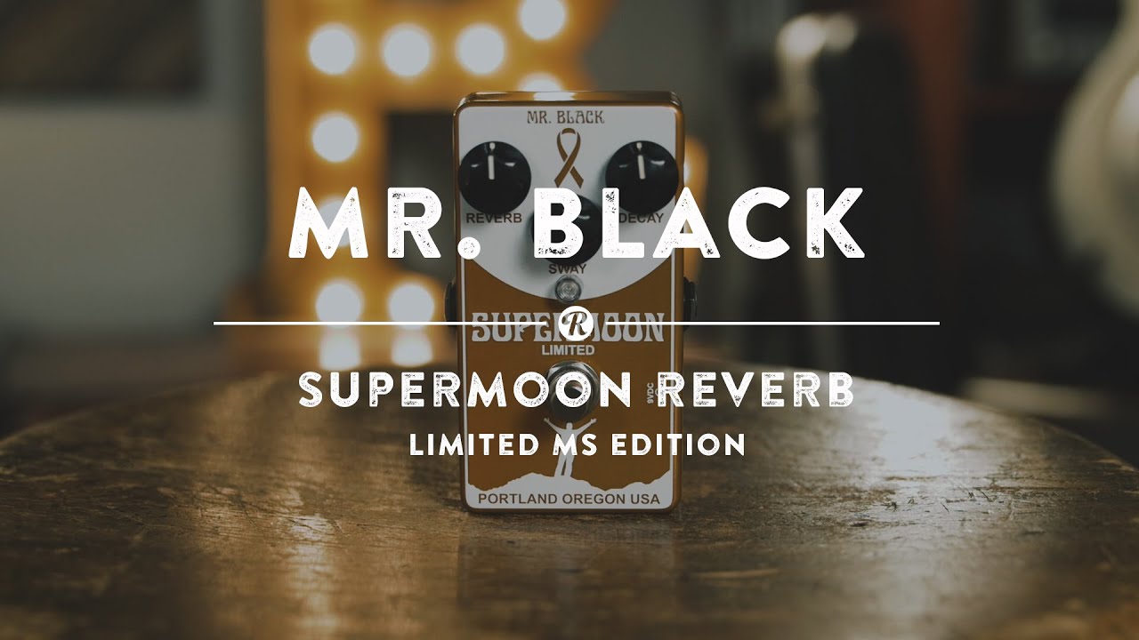 Mr. Black Supermoon Reverb MS Edition | Reverb Demo Video - YouTube