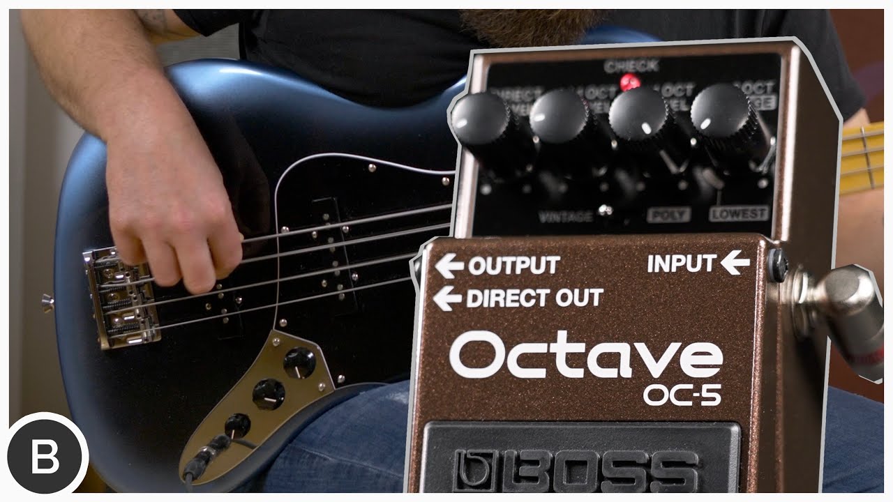 BOSS OC-5 OCTAVE [Bass Demo] - YouTube