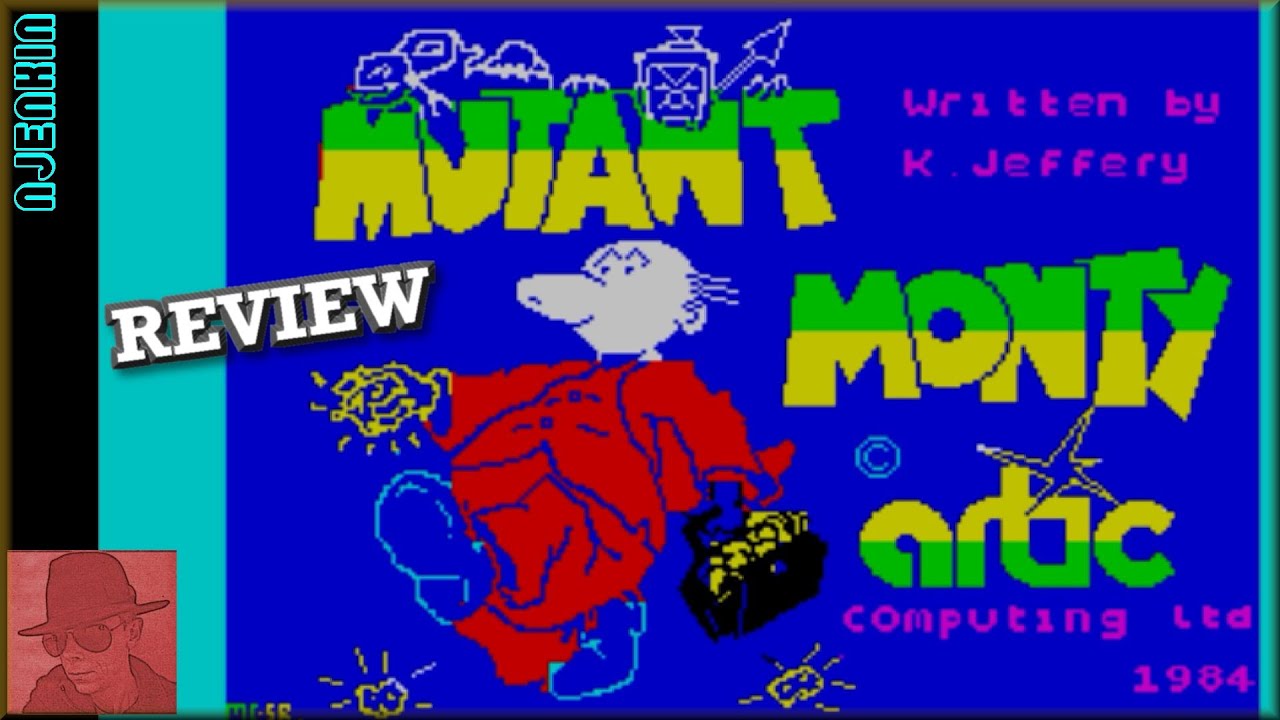 Mutant Monty - on the ZX Spectrum 48K !! with Commentary - YouTube