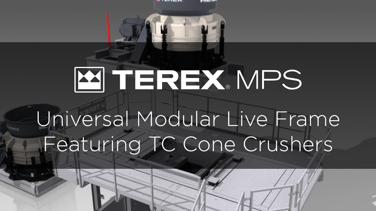 The Cedarapids MC1150 Modular Cone Plant