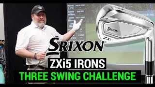 Three Swing Challenge: Can Srixon do it again? Testing ZXi5 irons