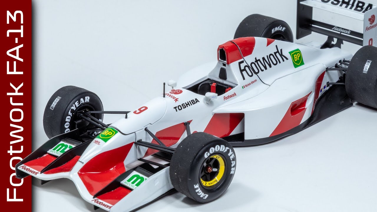 Footwork Mugen Honda F1 1/20モデルキット Foot work Mugen Honda