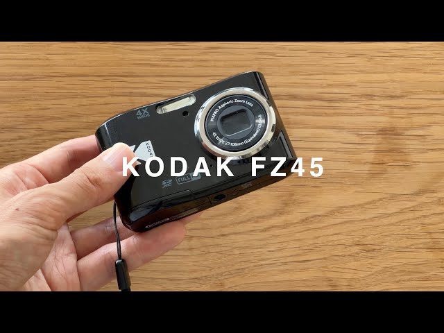 Kodak FZ45 compact digital camera review - YouTube