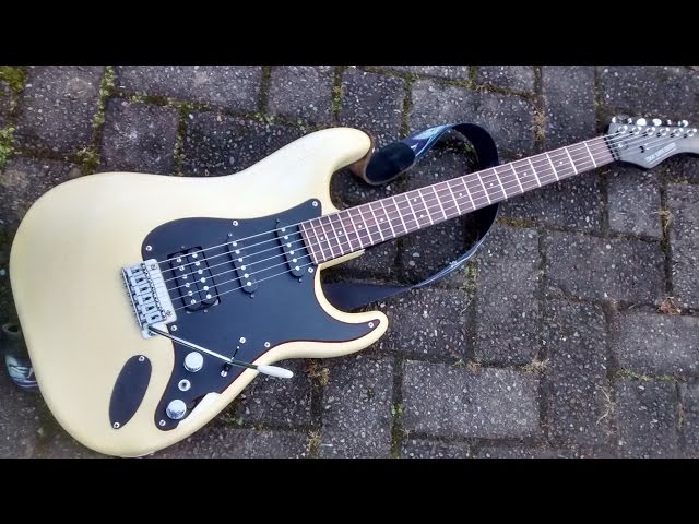 tokai super edition mat guitar demo review - YouTube