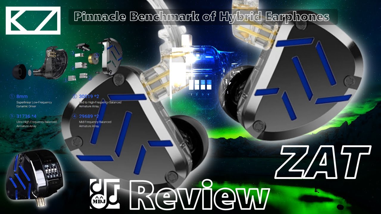 The ZA series also comes with Tuning SW! 1DD+8BA 