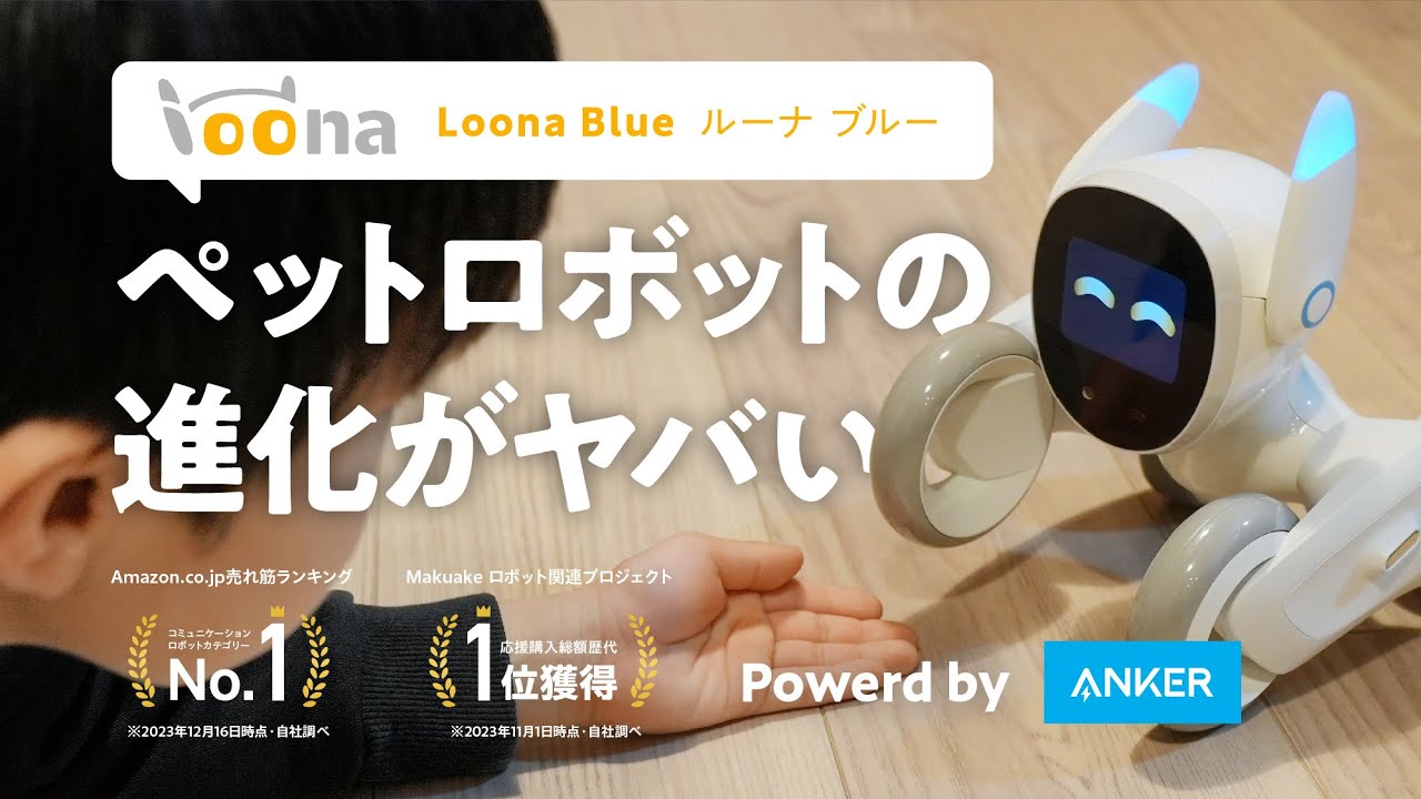 値下げ！】Loona Blue ルーナ ロボット Loona Blue【ルーナ ブルー