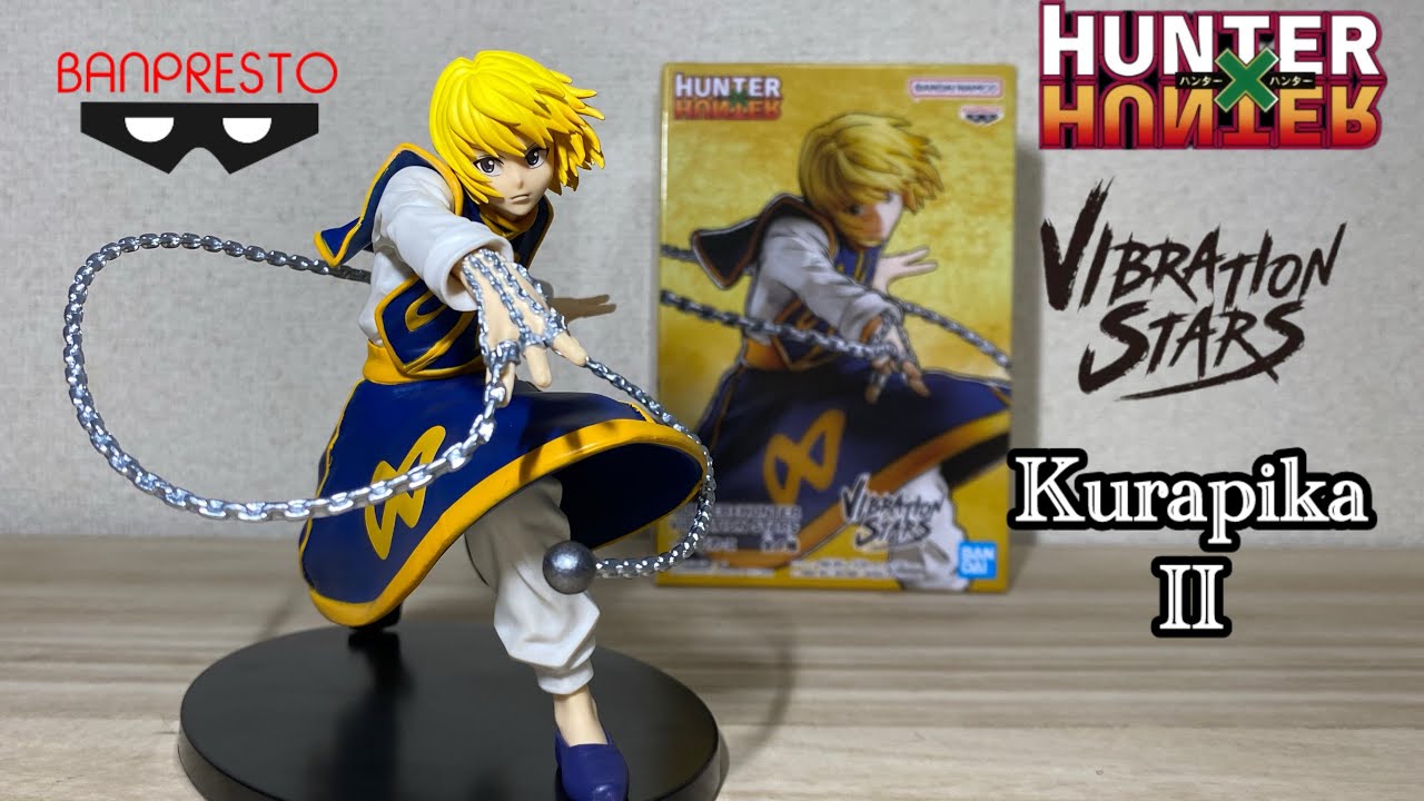 Unboxing Hunter X Hunter Vibration Star Kurapika II Figure - YouTube