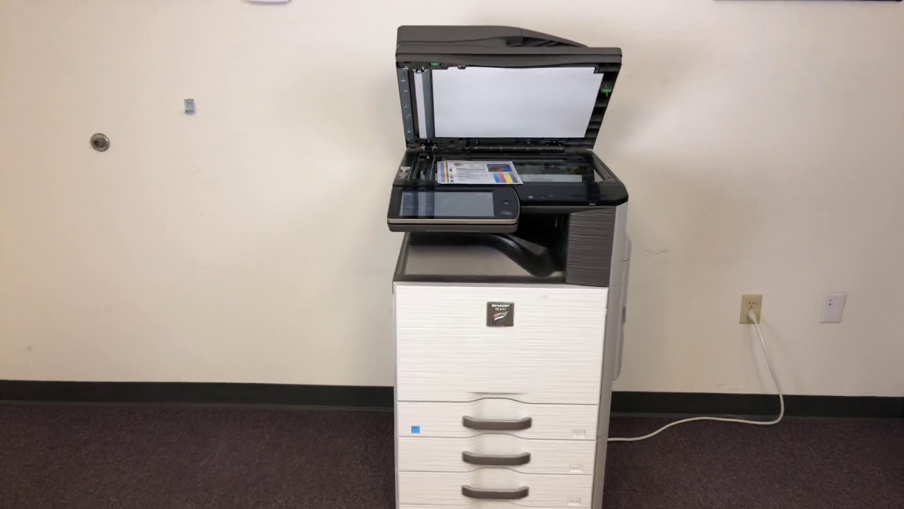 Sharp MX 3640 - YouTube