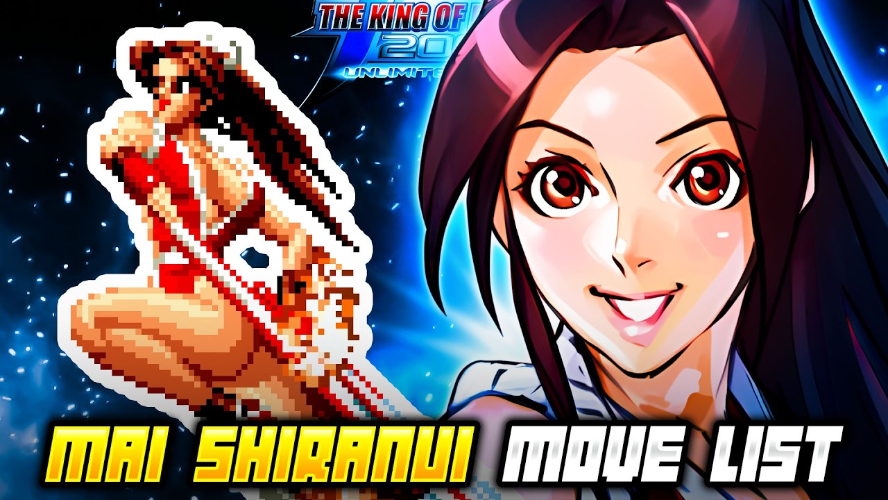 MAI SHIRANUI MOVE LIST - The King of Fighters 2002 Unlimited Match