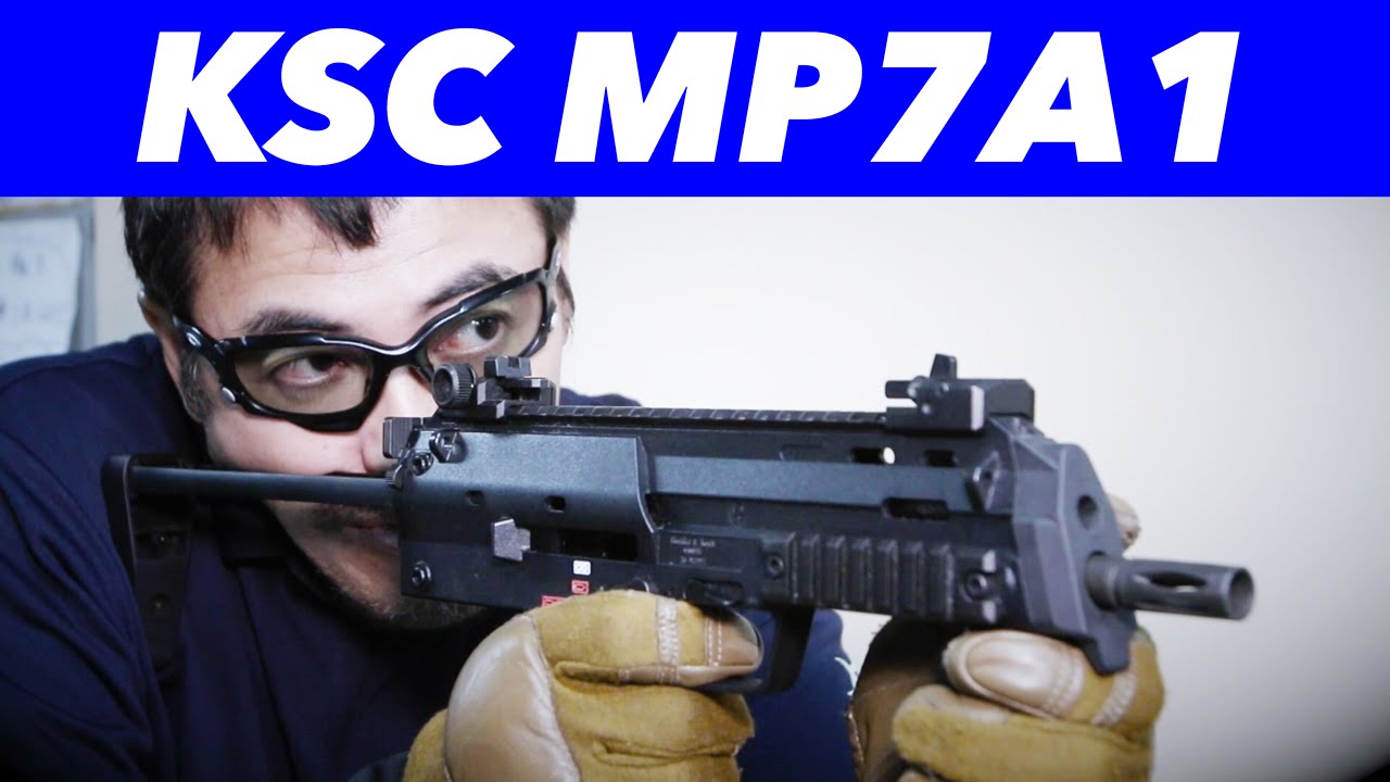 KSC MP7A1 GBB ガスブローバック サブマシンガン レビュー#118 - YouTube