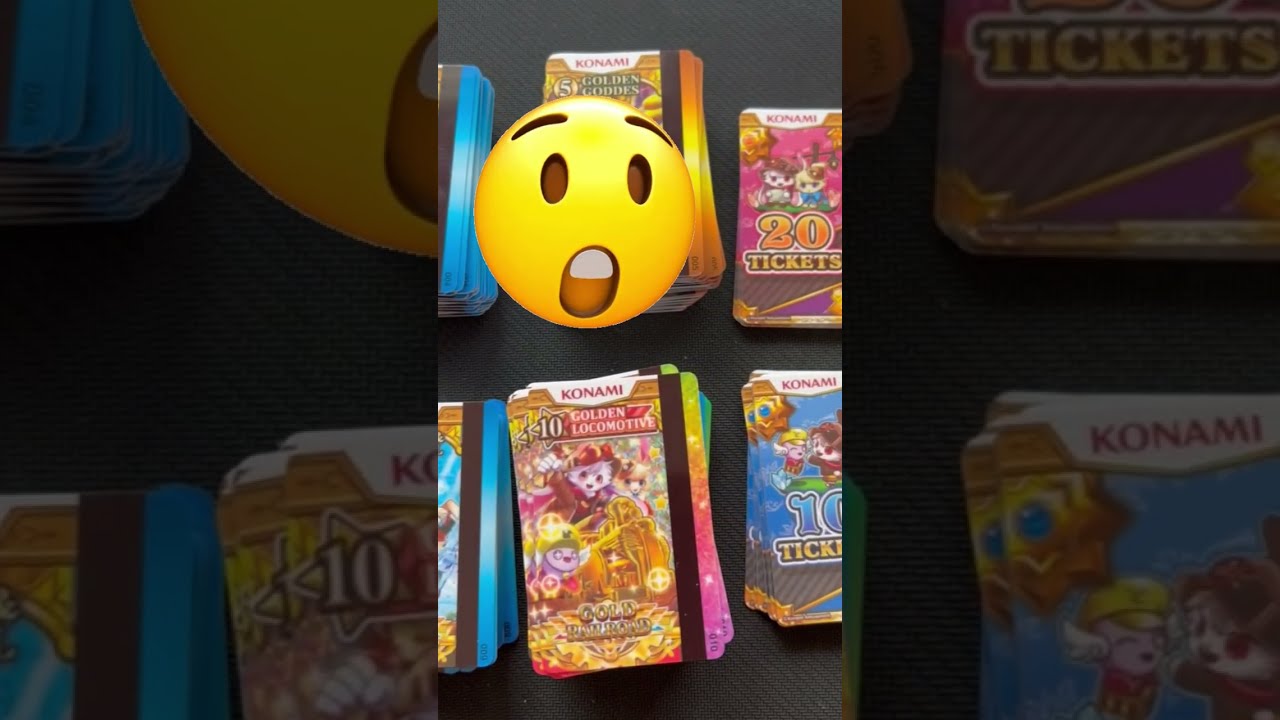 メダルゲーム GOLD RAILROAD カード全種セット KONAMI GOLD RAILROAD