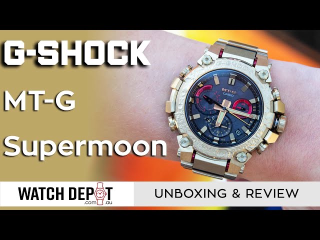 G-Shock Supermoon MT-G B3000CX-9 Year of the Rabbit | Unboxing