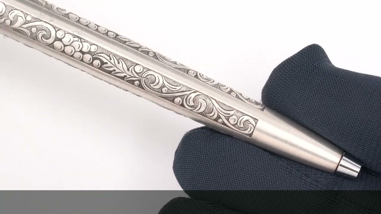 SHEAFFER シェーファー ボールペン シルバーヴィンテージ 葡萄柄