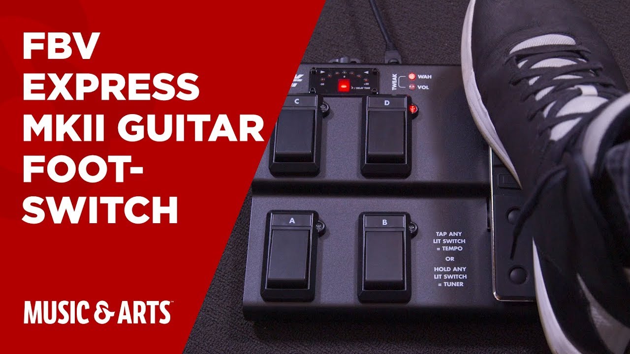 Line 6 - FBV Express MKII Guitar Footswitch - YouTube
