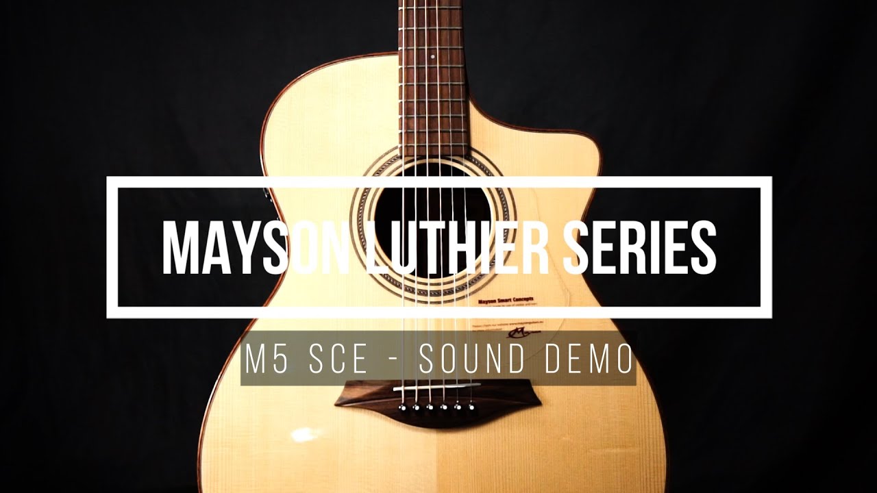 No Talking] Mayson M5 SCE - Sound Demo by Tobie Holland - YouTube