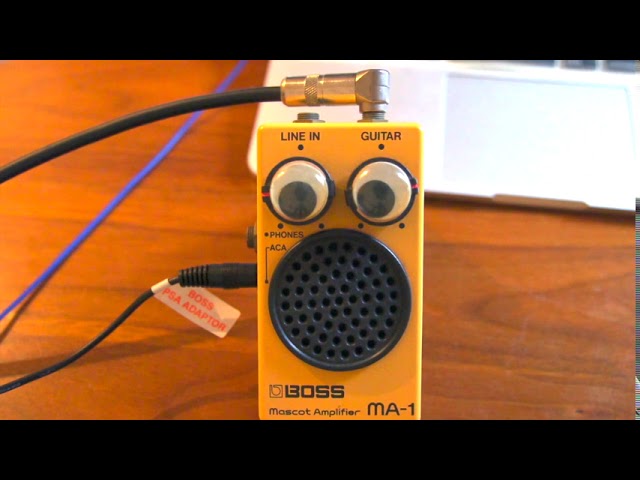 BOSS MA-1 Mascot Amplifier - YouTube