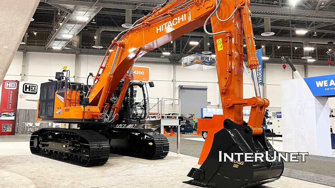 New 7-Series Hitachi ZX490LC Large Construction Hydraulic