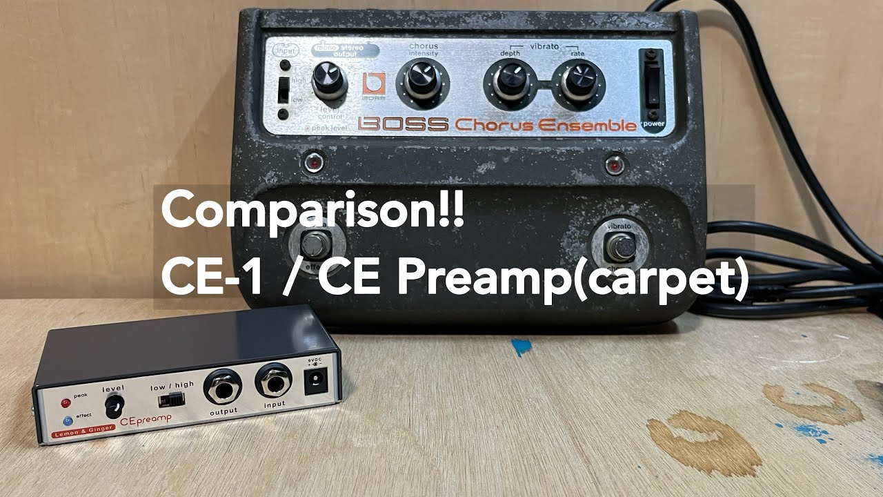 CE Preamp フットスイッチあり TA.effects 【公式通販】