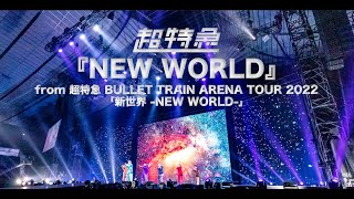 BULLET TRAIN ARENA TOUR2022新世界新品8号車限定CD付 BULLET TRAIN