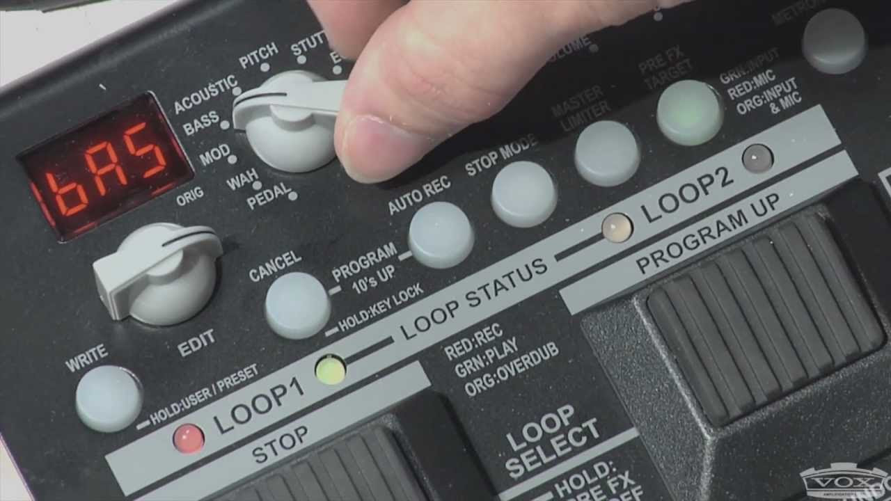 Vox Dynamic Looper ギターエフェクター レビュー] Vox Dynamic Looper