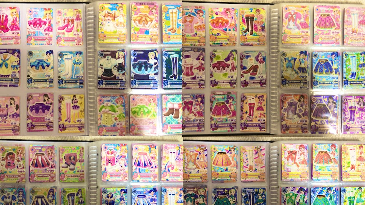 アイカツカード紹介】スクールドレス&キャンペーン編 - YouTube