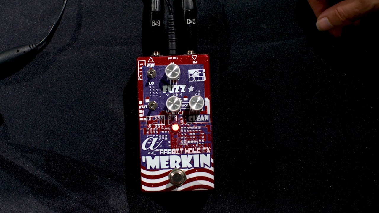 ギター Rabbit Hole FX A 'Merkin Fuzz Rabbit Hole FX a'MERKIN