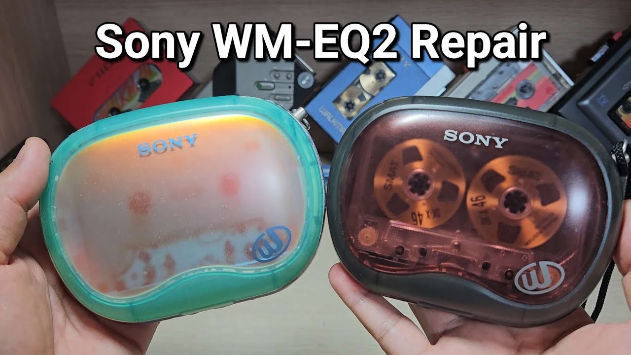 Sony WM-EQ2 Repair Cassette Player Walkman - YouTube