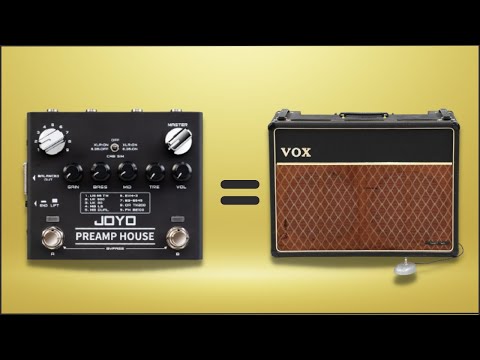 Vox AC30: Joyo Preamp House UK 30 - YouTube