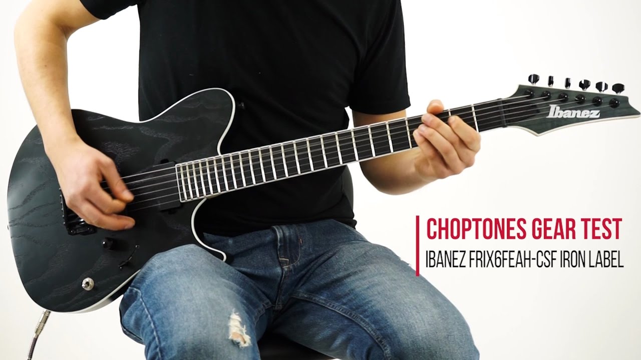 Ibanez FRIX6FEAH-CSF FR Iron Label | Metal Demo & Playthrough