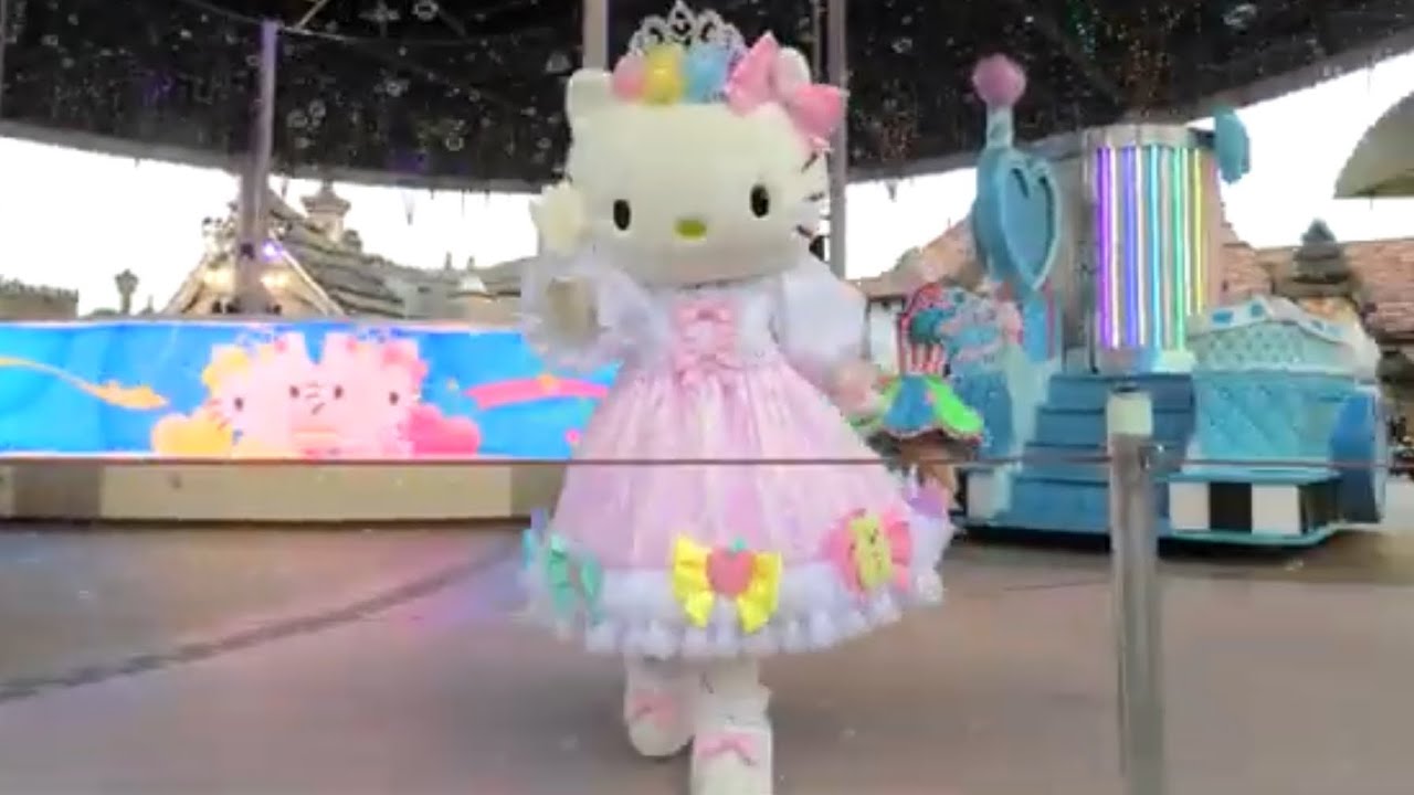 サンリオピューロランド ハートフルパレード 根付け ストラップ キティ