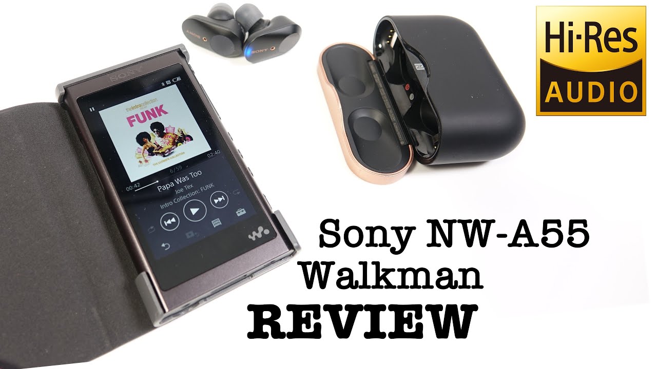 Sony NW-A55 Digital Walkman REVIEW - YouTube