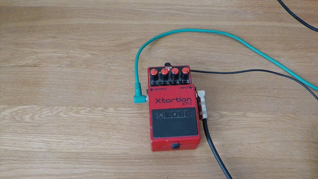Boss XT-2 Xtortion (Bass) - YouTube