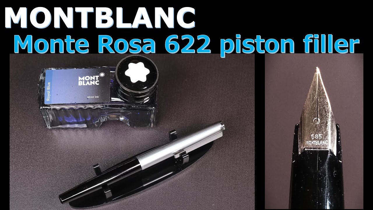Montblanc [Monte Rosa 622] 14K, Line Width F: Test writing with