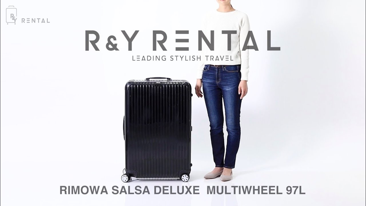 10泊以上] リモワ サルサデラックス 97L レッド 4輪 RIMOWA SALSA