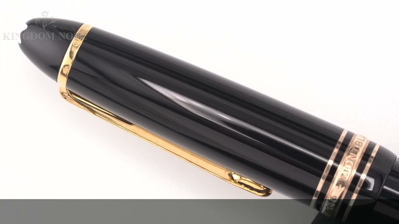 MONTBLANC モンブラン 万年筆 マイスターシュテュック #146 14K全金/F