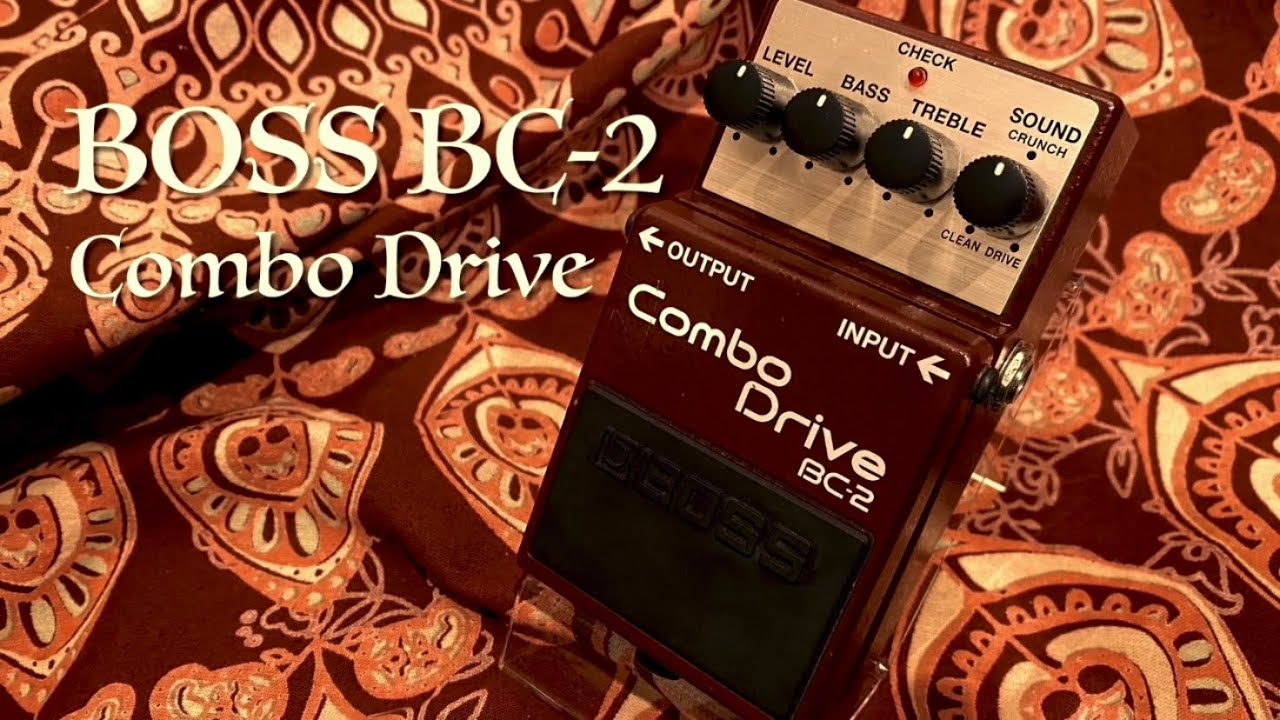 BOSS BC-2 Combo Drive - YouTube