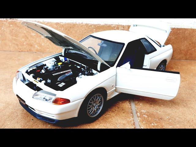 最終値下！AUTOart GT-R BNR32 V-SPEC II 白1/18 Nissan Skyline GT-