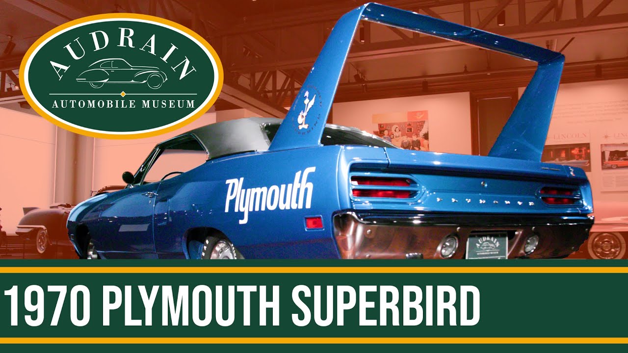 1970 Plymouth Superbird 2-door hardtop — Audrain Auto Museum