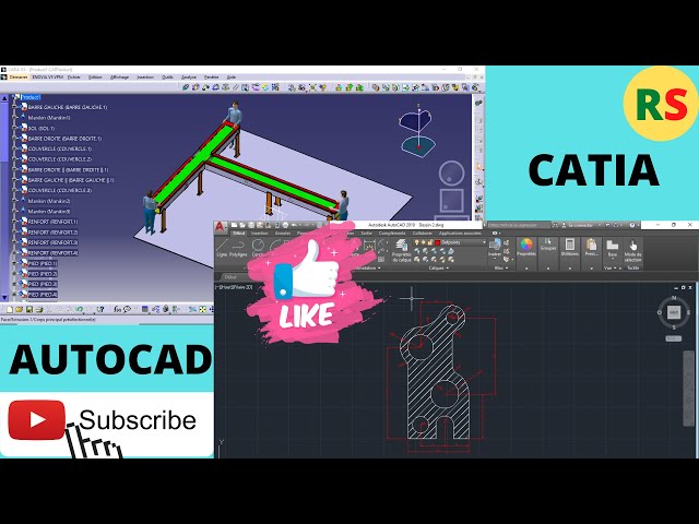 Cad Catia V5R20， AutoCad 2021 インストール済み design 2d drawing