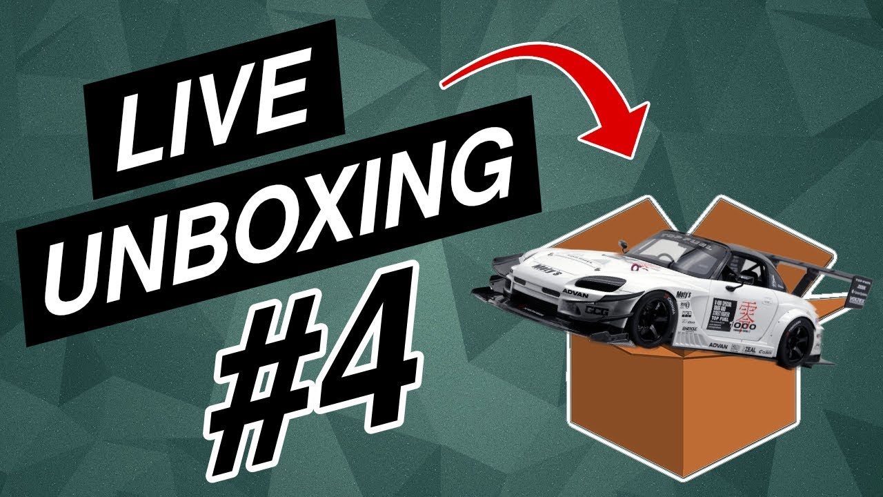 One Model 1/18 Honda S2000 Voltex | LIVE UNBOXING #4 | Model Cars