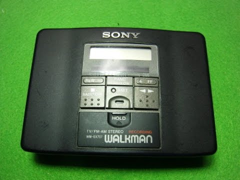 SONY カセットウォークマン WM-GX707（紹介編） - YouTube