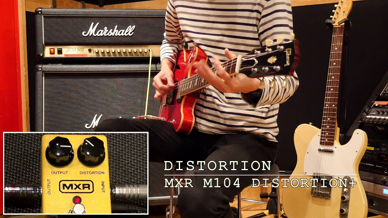 MXR M-104 Distortion エフェクターペダル MXR M-104 DISTORTION +