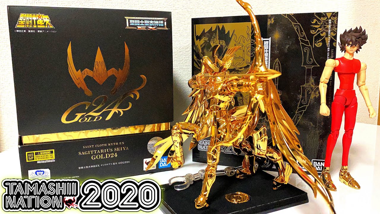 魂ネイション2020限定】聖闘士聖衣神話EX サジタリアス星矢 GOLD24