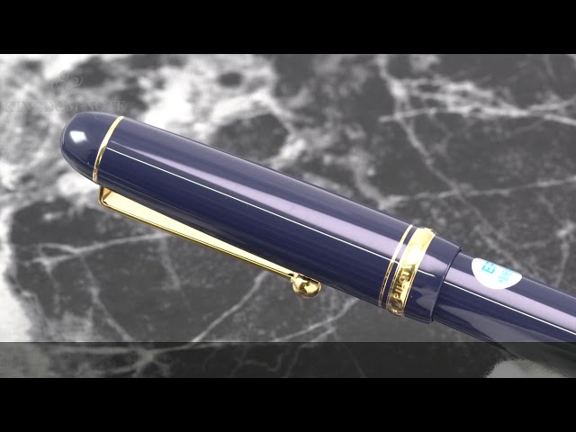PILOT CUSTOM74 Dark-Blue 網目 万年筆 字幅F PILOT CUSTOM74 Dark