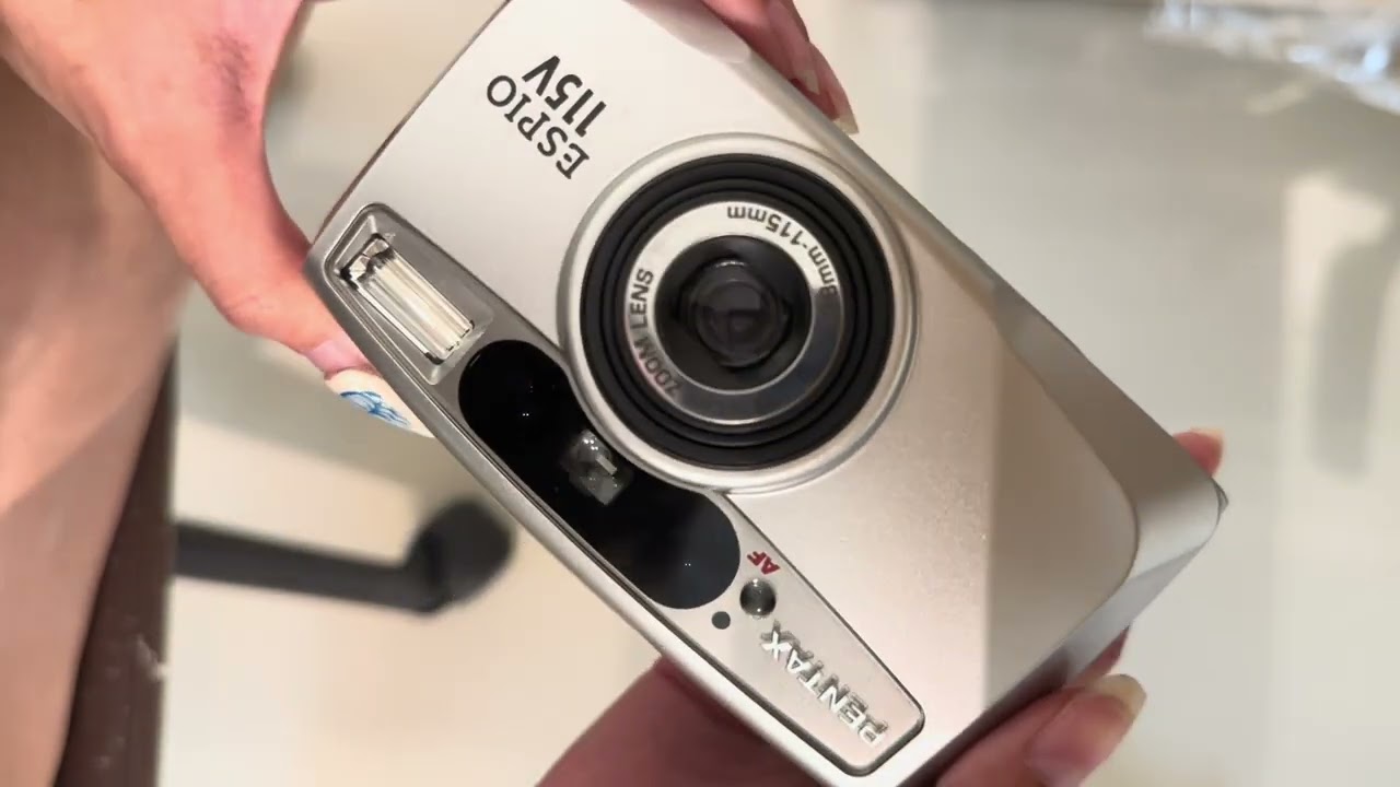 フィルムカメラ Pentax ESPIO 115 F1205-400-1-15v p フィルムカメラ